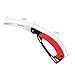 FLORA GUARD 10-Inch Folding Hand Saw, Heavy Duty Pruning Saw with Multi-Level Razer Teeth for Wood Cutting, Tree Trimming, Professional Camping Gardening Tools