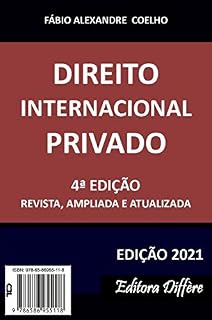 Livro DIREITO INTERNACIONAL PRIVADO - 4ª EDIÇÃO - 2021