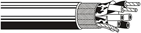 500' Belden 9841 24 AWG 1 Pair PVC Jacket TC Low Capacitance Computer Cable For EIA RS-485 Applications Wire