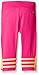 adidas Little Girls' Active Capri Tight Legging, Pink, 6