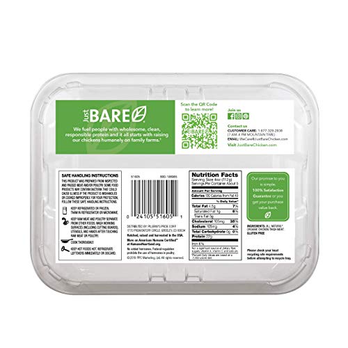 Just Bare® USDA Organic Fresh Chicken Thighs No Antibiotics Ever