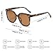 Ziwanule Polarized Sunglasses for Women/Men Vintage Womens Sunglasses Driving Sun Glasses Brown Lens/Tortoise Frame