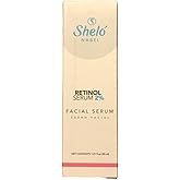 Shelo Nabel Retinol Facial Serum, 2% Concentration, 1.01 fl oz, Anti-Aging Skincare Treatment