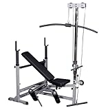 Body Solid GDIB46LP Olympic Bench Package, Includes GDIB46L, GPCA1, and GLRA81