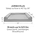 Furhaven Pet Dog Bed | Memory Foam Quilted Traditional Sofa-Style Living Room Couch Pet Bed w/ Removable Cover for Dogs & Cats, Silver Gray, Jumbo Plusthumb 2