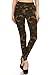 Leggings Depot Women's Ultra Soft Printed Fashion Leggings BAT10 (Military Doll, One Size (S-L/Size 2-12))