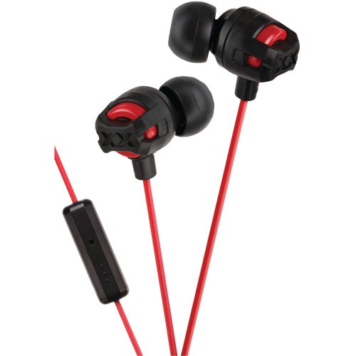 JVC HAFR201R XTREME Xplosives Inner-Ear Earbuds with Microphone & Remote (Red)