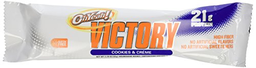 ISS Oh Yeah! Victory Bar Cookies & Cream 12 ct(2.29 oz (65 g) per Bar)