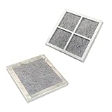 HQRP 2-Pack Air Filter for LG LMXS27626S LMXS27676D LMXS27766S LMXS30746S UPFXC2466S LMXS30776S LMXS30756S LMXS30786S LMXS30796D LNXC23726S LNXC23766D Refrigerator
