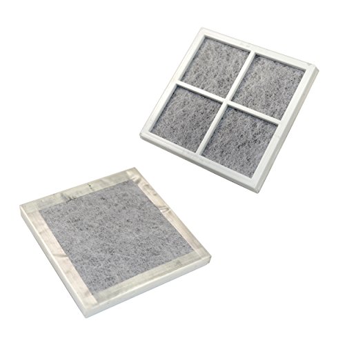 HQRP 2-Pack Air Filter for LG LMXS27626S LMXS27676D LMXS27766S LMXS30746S UPFXC2466S LMXS30776S LMXS30756S LMXS30786S LMXS30796D LNXC23726S LNXC23766D Refrigerator