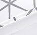 DriftAway Raymond Geometric Triangle Trellis Pattern Lined Thermal Insulated Energy Saving Window Curtain Valance for Living Room 2 Layers 52 Inch by 18 Inch Plus 2 Inch Header Gray and White
