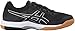 ASICS Womens Gel-Rocket 8 Volleyball Shoe, Black/White, 9.5 M US