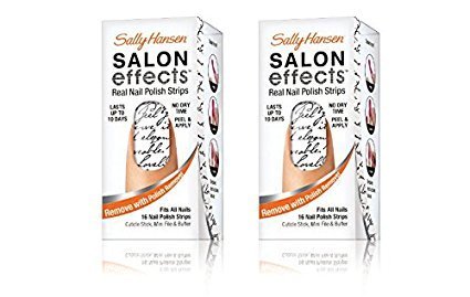 Sally Hansen Salon Effects Real Nail Polish Strips, Love Letter, 2 Pack Sally Hansen Salon Effects Real Nail Polish Strips, Love Letter, 2 Pack