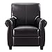 Dorel Living Savannah Pushback Recliner, Espresso