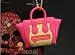 1pc Silicon Celine'c Bag 3.5mm Anti Dust Earphone Jack Plug Stopper Cap for Iphone Samsung 118# Pink