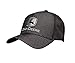 John Deere Gray and Black Reflective Hat
