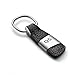 aikeec Metal Leather Car Ring Keychain Keyfob for Audi A3 A4 A5 A6 A7 Q3 Q5 Q7 TT