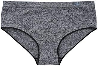 Miel Women's Iris Hipster Yoga Workout Panties Comfortable Breathable Quick Dry Seamless Bikini Underwear