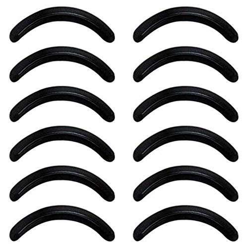 PPX 30 Pieces Curler Refills Eyelash Curler Refill Pads Silicone Rubber Curler Replacement Refills Pads for Universal Eyelash Curler with a Clear Storage Box - Thumbnail 6