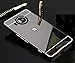 Lumia 950XL Mirror Case, OMORRO Luxury Ultra Thin 2 in 1 Plated Aluminum Metal Frame Bumper + PC Hard Back Anti-Scratch Protective Cover Case for Nokia 950XL Black