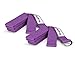 Yes4All Exercise Yoga Strap 8 feet with D-Ring Buckle for Stretching, Flexibility and Physical Therapy – Yoga Belt Strap Cotton (Purple, Set of 2)