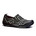 Earth Origins Women's Alison Iron Grey Leather Loafer Shoes