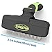 The Pet Portal Self Cleaning Dog Brush for Shedding Slicker Brush Cat Long Haired Pet Brush Grooming Deshedding Supplies - Small Pets