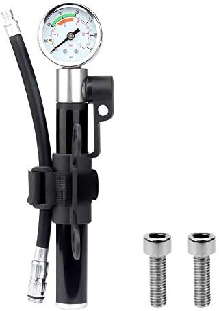 bicycle air pump with gauge