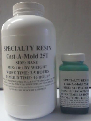 Cast-A-Mold 25T Silicone Rubber (1 Quart) by Specialty Resin