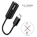 iPhone Headphone Jack, Baseus iPhone 7/7 Plus Lightning to 3.5mm Earphone Adapter Audio Jack Extender Compatible with IOS 11 for Charging & Listening Music(Black)