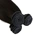 JINREN Full Head Set Brazilian Virgin Hair Straight Hair Weave 3 Bundles Unprocessed Virgin Human Hair Weave Natural Black 10-28inch (20inch 22inch 24inch)