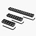 Keymod Picatinny Rail Sections VAGREEZ 5-Slot 7-Slot 13-Slot Aluminum Keymod Rail Mount for Handguard Mount System with 7 Set Screws & Nuts, 3 Allen Wrenchs (Black)
