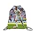 Fan Kitbag Cristiano Ronaldo Soccer Jersey & Shorts #7 Pink Kids Premium Gift Kitbag ✮ BONUS Cristinao Ronaldo #7 Soccer Backpack (Youth Large 10-13 years, Short Sleeve)