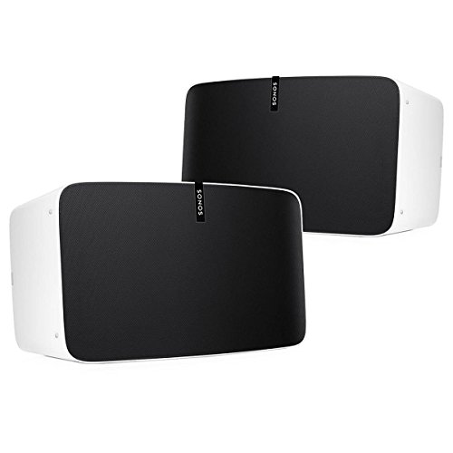 Sonos Play:5 Multi-Room Digital Music System Bundle (2 – Play:5 Speakers) – White