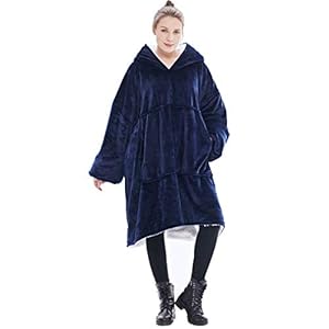 Overmaats Sweatshirt met capuchon,Origineel dekensweatshirt,Superzachte gezellige warme comfortabele gigantische hoodie…