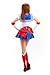 OURCOSPLAY Women's Tsukino Usagi Adult Cosplay Costume 7 Pcs Set (Women S)