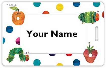 Amazon.com : The Very Hungry Caterpillar Theme Personalized Waterproof ...