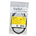 StarTech.com 2m Slim 3.5mm Stereo Extension Audio Cable - Male / Female - Headphone Audio Extension Cable Cord - 2x Mini Jack 3.5mm - 2 m (MU2MMFS) Black