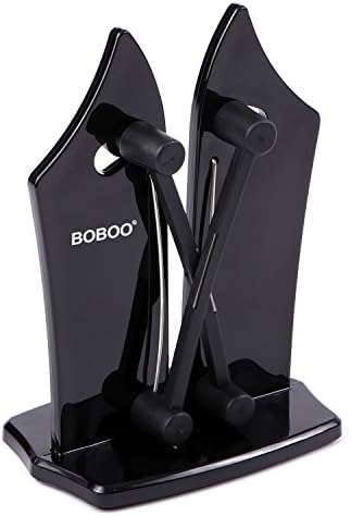 Kitchen Knife Sharpener Manual to Sharpen, Hone and Polish for Serrated, Beveled and Standard Blades, Specialty Kitchen Tool, As Seen on TV