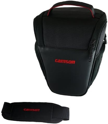 Camson Quality Compact Holster Camera Case for Sony Alpha SLT-A65, A57, A35, A37, A55 and More (Black)