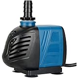 Uniclife 550 GPH Submersible/Inline Water Pump for Pond Pool Fountain Aquarium Fish Tank