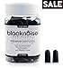Black Noise Premium Ear Plugs | 33db NRR Noise Cancelling, Soft & Durable Ear Plugs for Concerts, Sleeping, Musicians, Motorcycles, Shooting, Loud Work Environments and Sports, Travel and Study