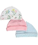 Carter's Baby Girls' 3 Pack Caps (Baby)