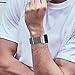 HILIMNY Compatible for Apple Watch Band 38mm 40mm 42mm 44mm, Stainless Steel Mesh Milanese Sport Wristband Loop with Adjustable Magnet Clasp for iWatch Series 1/2/3/4,Space Gray