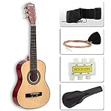 LAGRIMA Kids Acoustic Guitar Beginners with Guitar Case, Strap, Tuner & Pick Nylon Strings (30