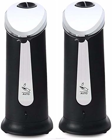 2 Pack 13.6oz Automatic Hands Free Soap Dispenser for Kitchen Bathroom