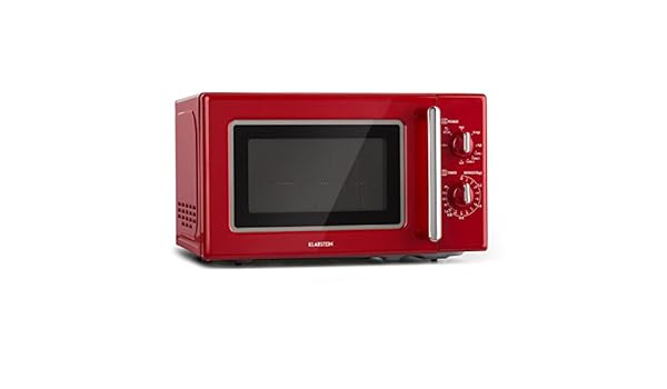 Klarstein Caroline • horno microondas rojo: Amazon.es: Hogar