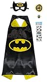 Special - Batman Superhero Set with Cape, Mask, Bracelet and a Free Sticker