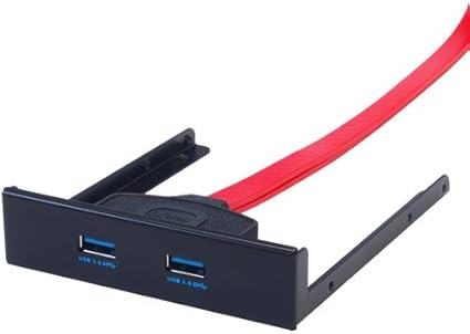 Amazon サイズ 3 5インチベイ用usb3 0フロントポート Usb3 0コネクタパネル ヘッダピン接続 2ポート Usb30fp2 サイズ インターフェースカード 通販