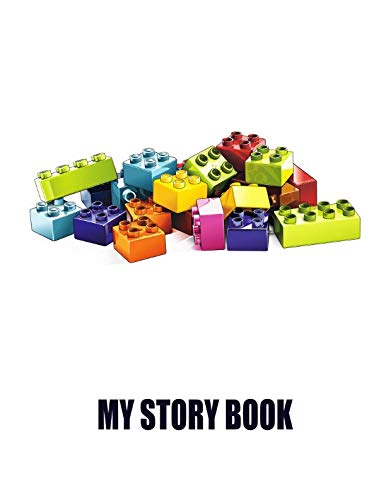 My Story Book. Blank Drawing Space Lined Notebook Journal Diary.